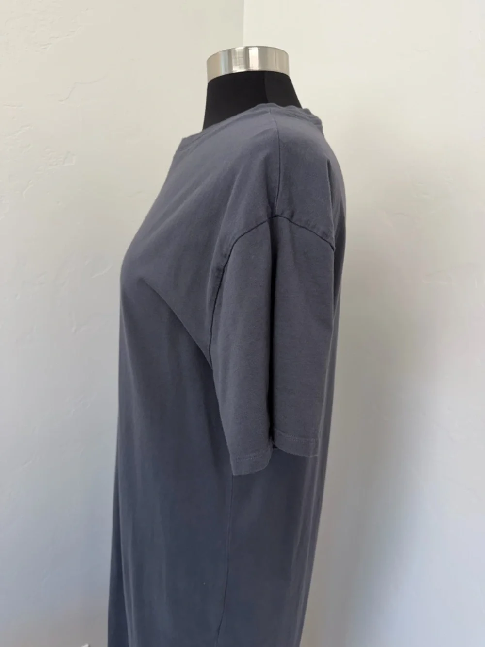 Abercrombie & Fitch Grey Crewneck T-Shirt Maxi Dress Size M
